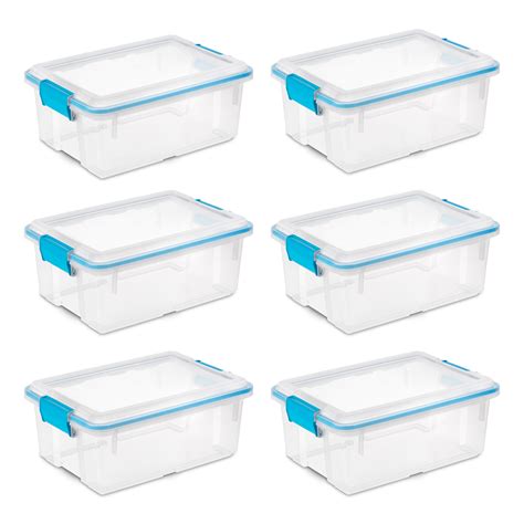 12x12 plastic box with lid